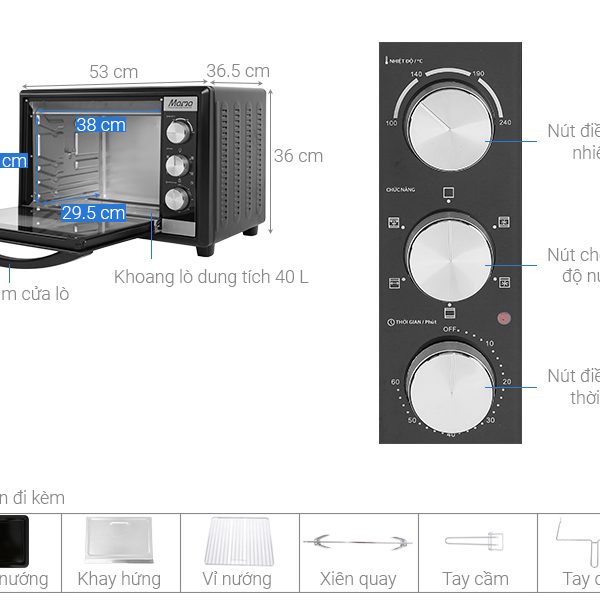 Lò nướng SUNHOUSE MAMA SHD 4240